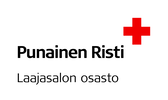 Suomen Punaisen Ristin Laajasalon osaston logo.
